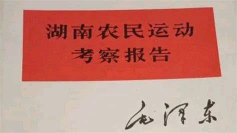 《湖南农民运动考察报告》是怎么诞生的？